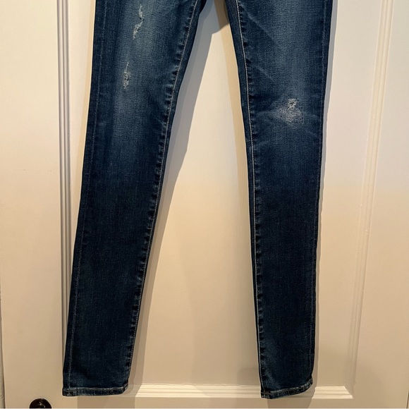Ag Adriano Goldschield The Legging Super Skinny Jeans. Distressed | Size 25. - Picture 8 of 8